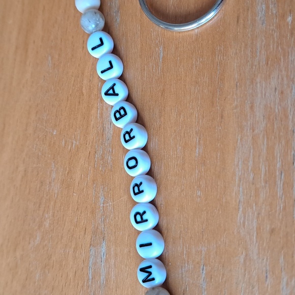 Taylor Swift Mirrorball key chain ring - Picture 2 of 3